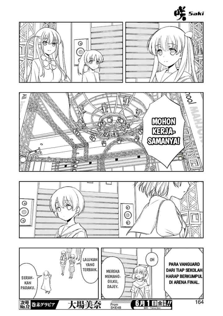 Saki chapter 190 halaman 9