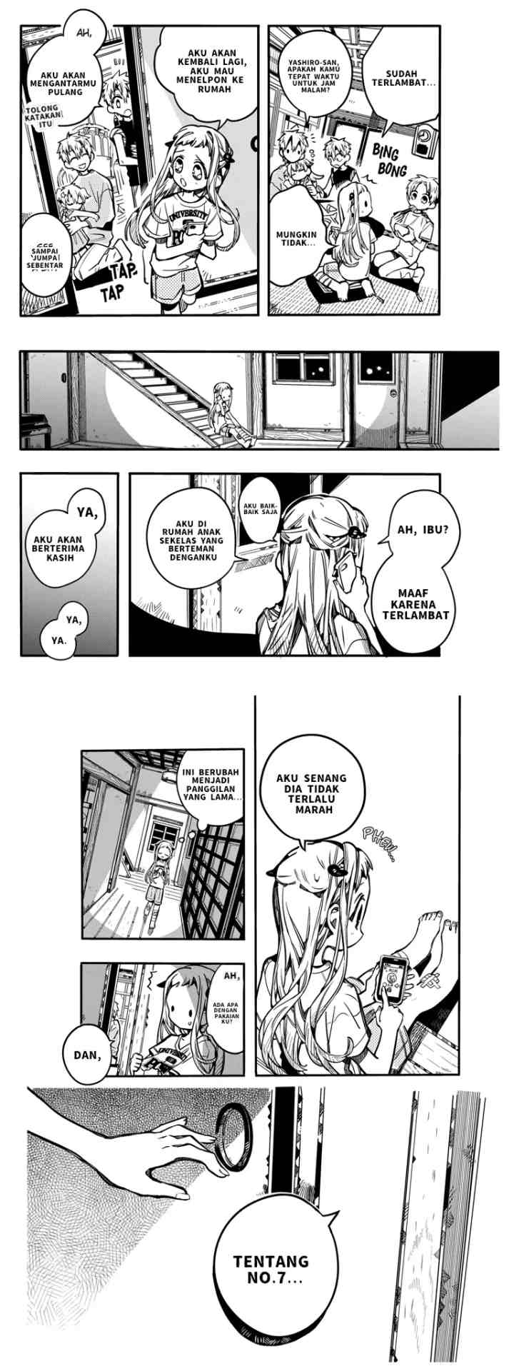 Jibaku Shounen Hanako-kun chapter 83 halaman 9