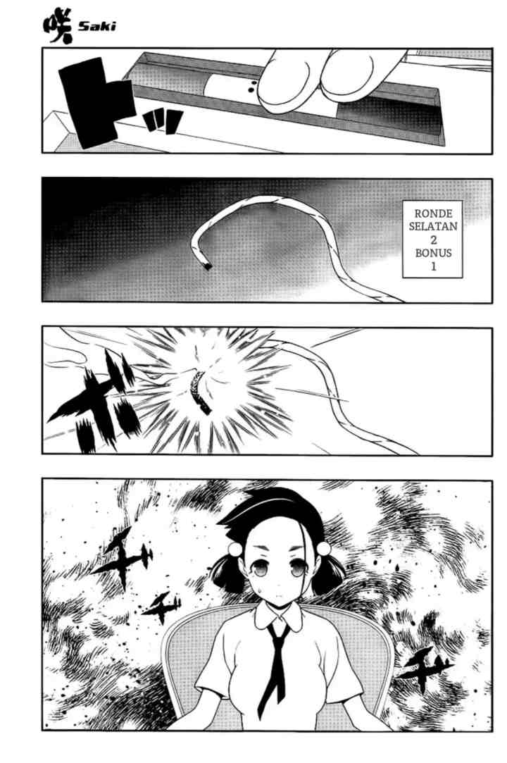 Saki chapter 111 halaman 7