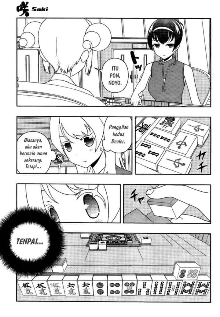 Saki chapter 115 halaman 7