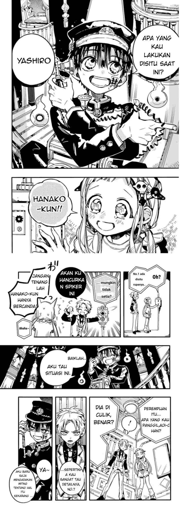 Jibaku Shounen Hanako-kun chapter 62 halaman 9