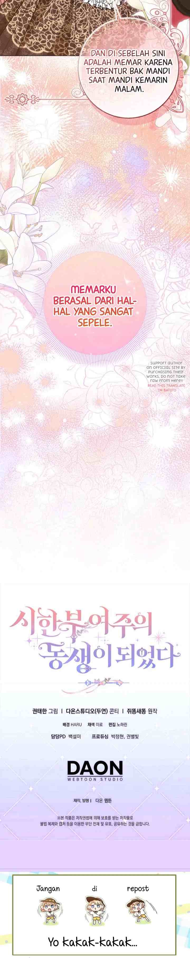 I Became the Sister of a Dying Heroine chapter 14 halaman 13