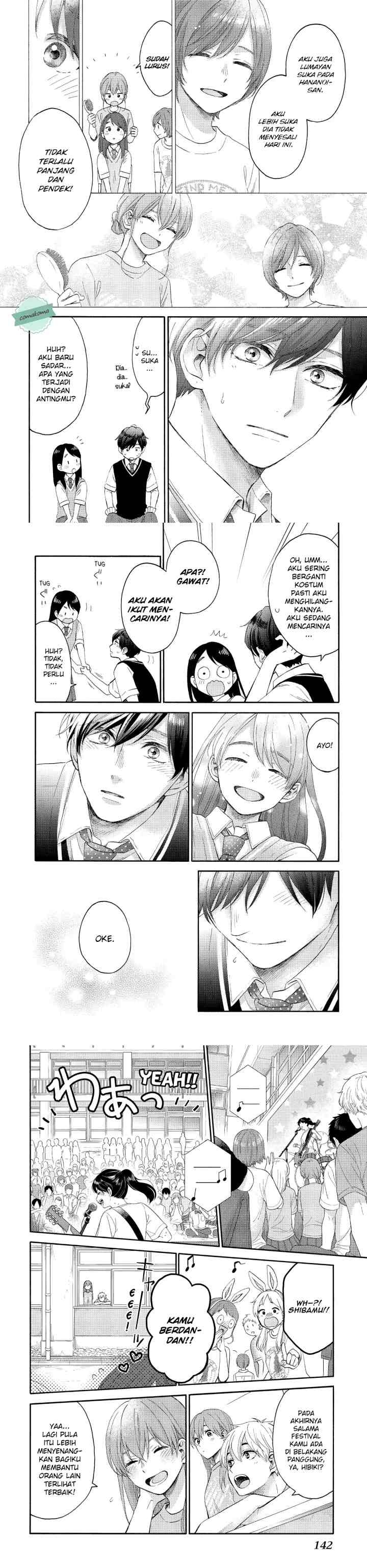 Hananoi-kun to Koi no Yamai chapter 36 halaman 4