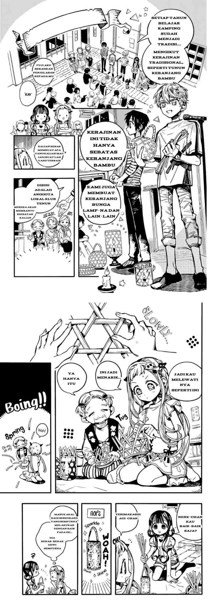Jibaku Shounen Hanako-kun chapter 60 halaman 7