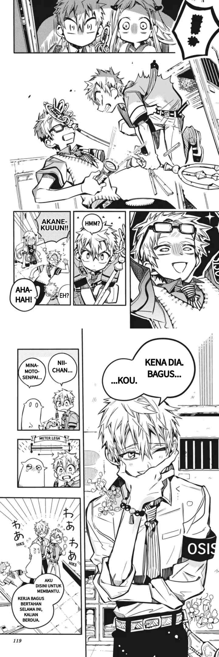 Jibaku Shounen Hanako-kun chapter 39 halaman 6