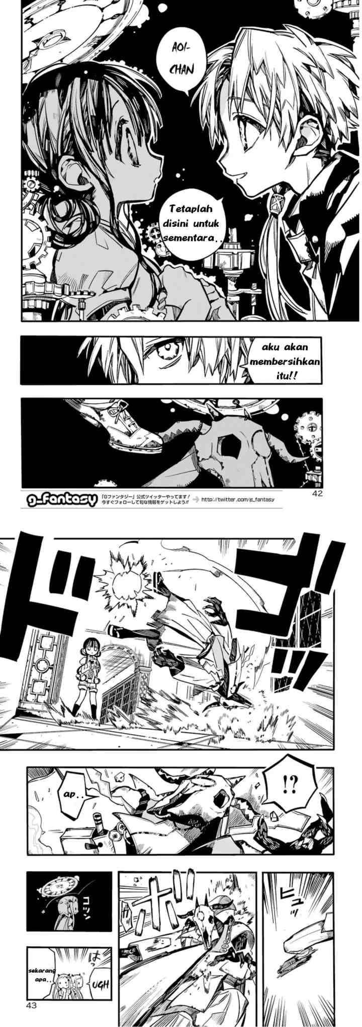 Jibaku Shounen Hanako-kun chapter 61 halaman 7