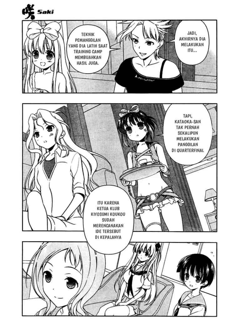 Saki chapter 107 halaman 14