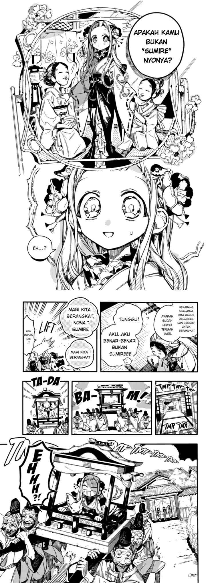 Jibaku Shounen Hanako-kun chapter 67 halaman 8