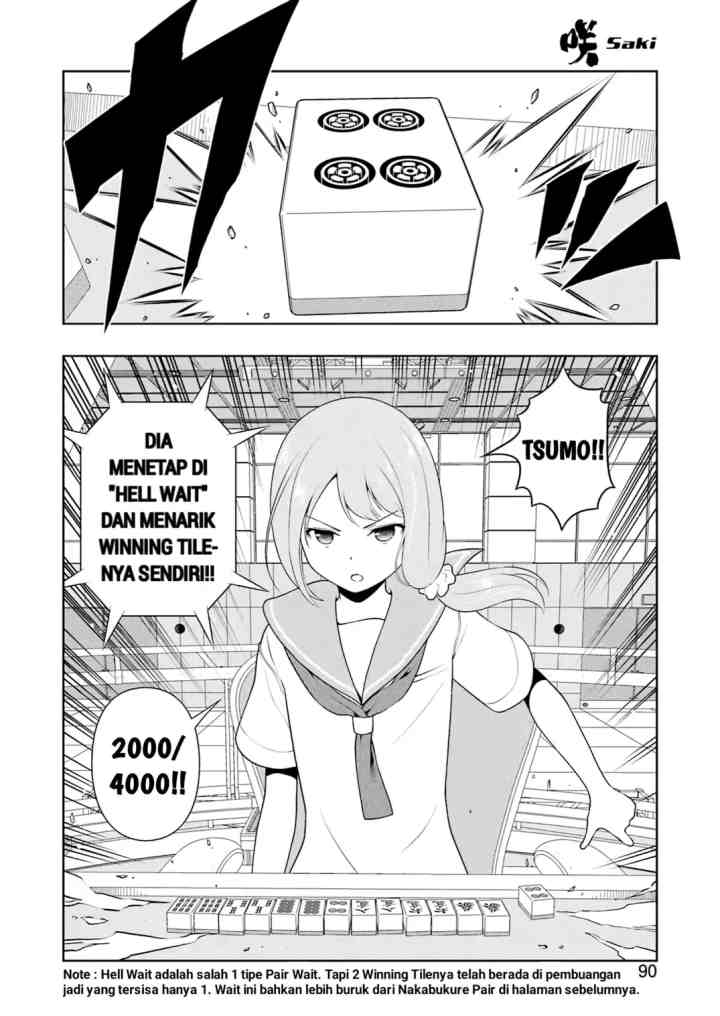 Saki chapter 244 halaman 7