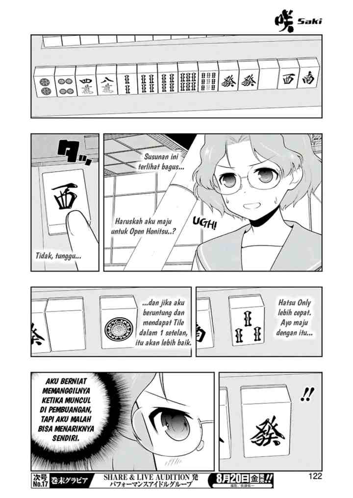 Saki chapter 235 halaman 8