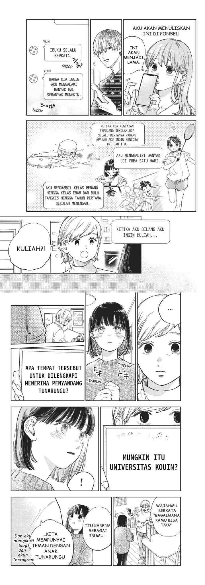 Yubisaki to Renren chapter 29 halaman 10