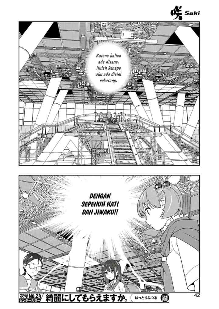 Saki chapter 210 halaman 8