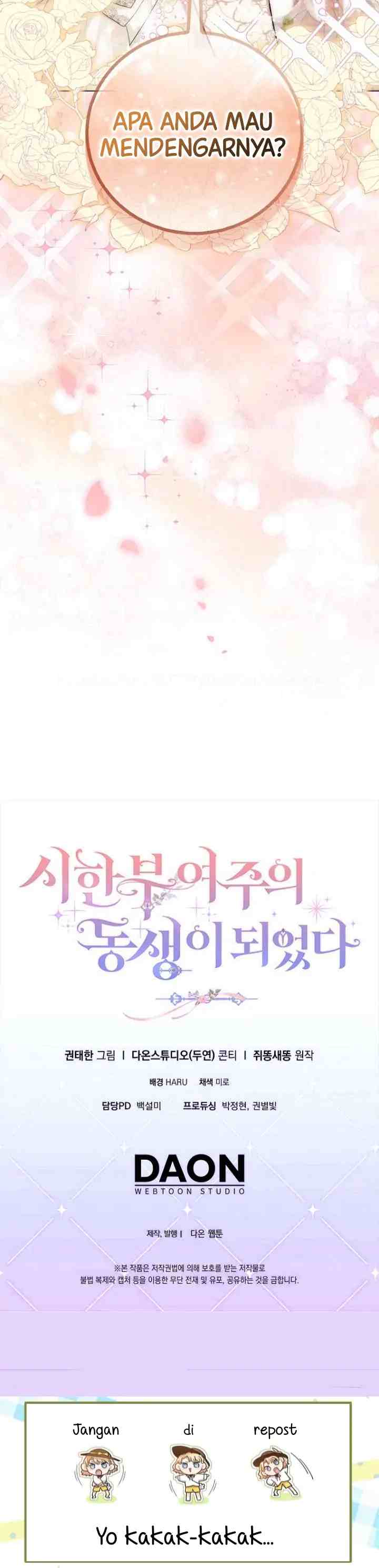 I Became the Sister of a Dying Heroine chapter 17 halaman 15
