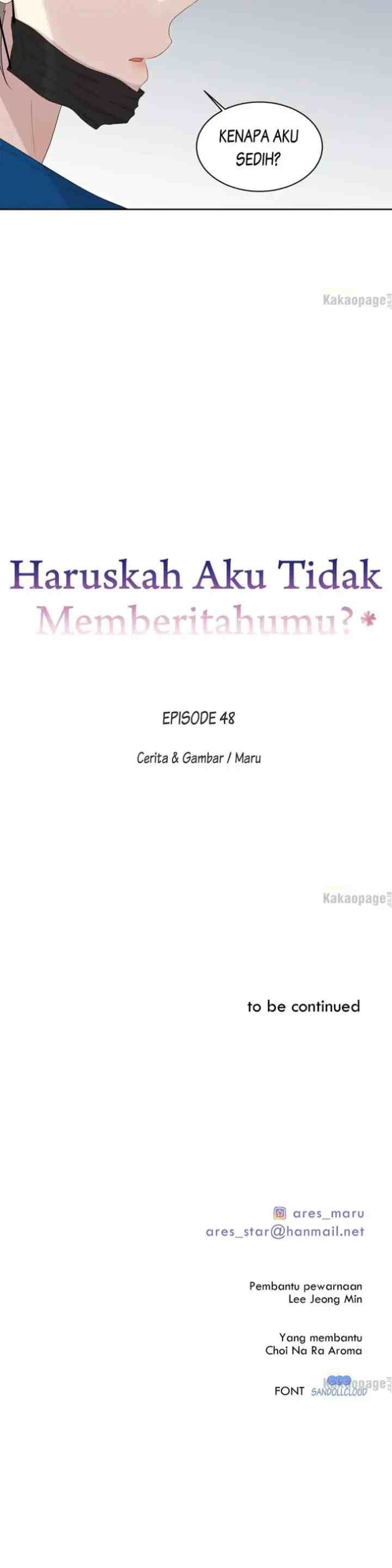 Should I Not Tell? chapter 48 halaman 18