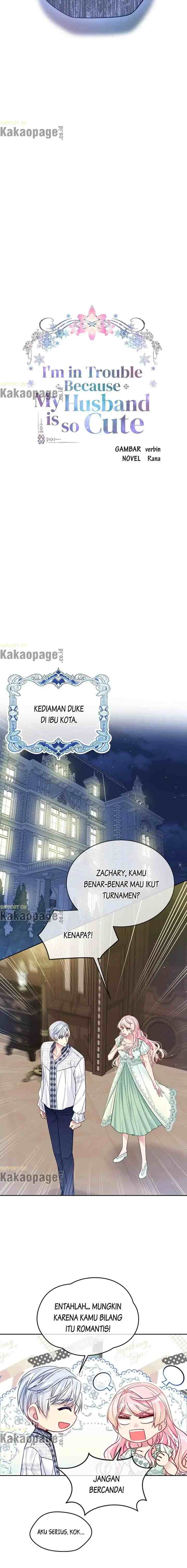 I'm In Trouble Because My Husband Is So Cute chapter 39 halaman 8
