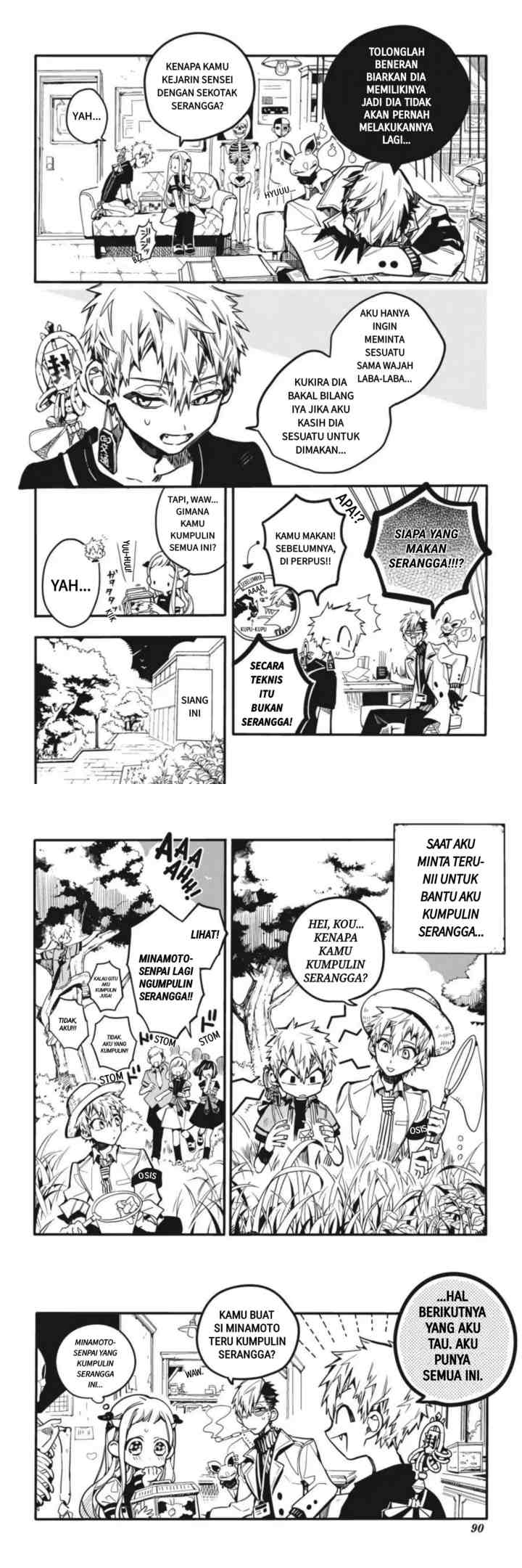 Jibaku Shounen Hanako-kun chapter 28 halaman 6