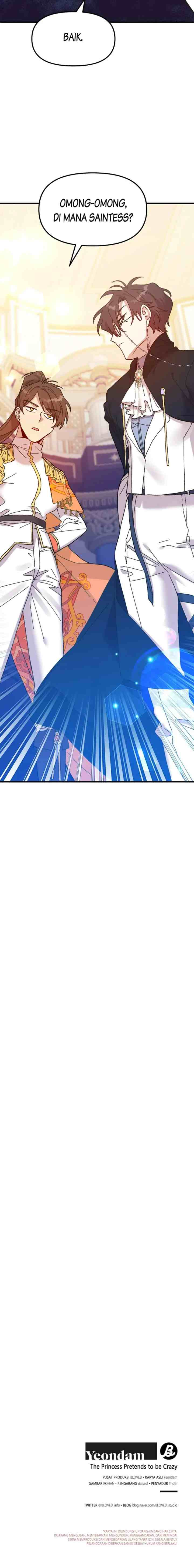 The Princess Pretends to Be Crazy chapter 75 halaman 18