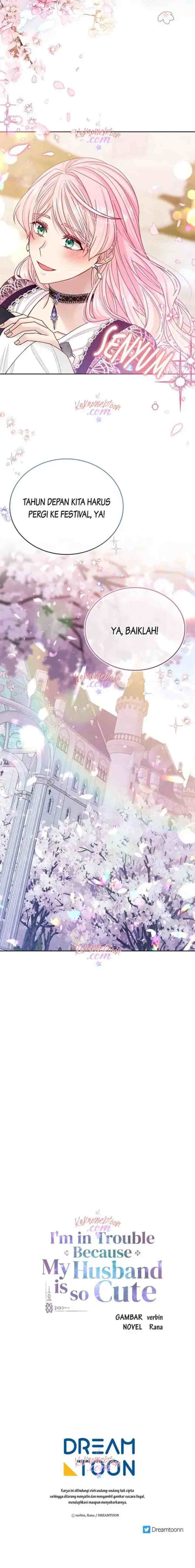 I'm In Trouble Because My Husband Is So Cute chapter 64 halaman 19