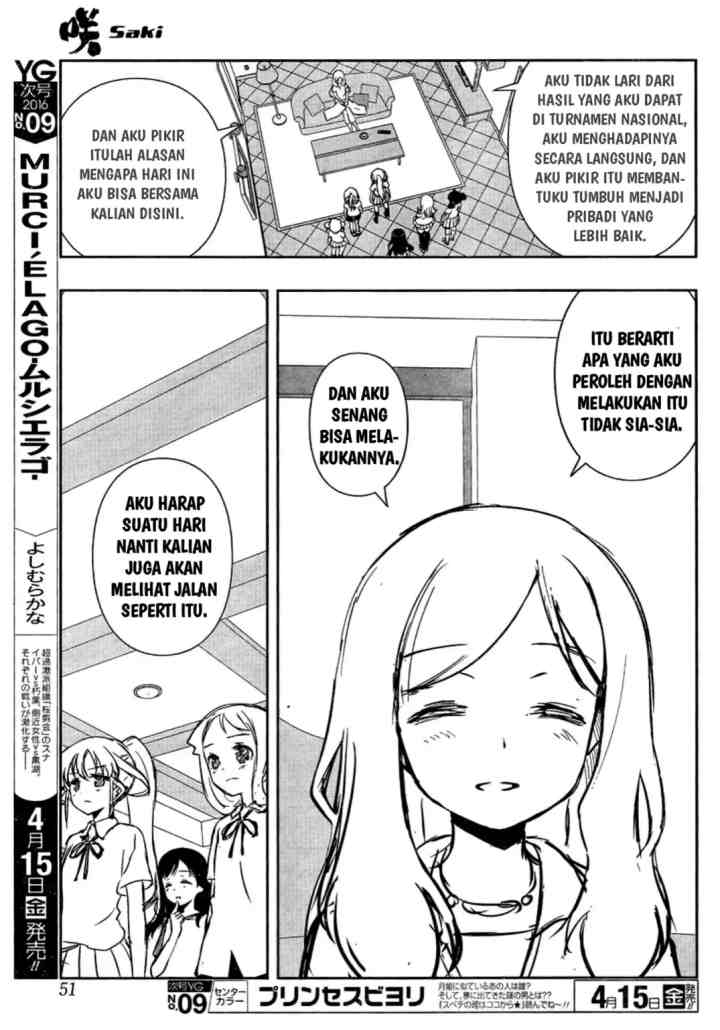 Saki chapter 157 halaman 5