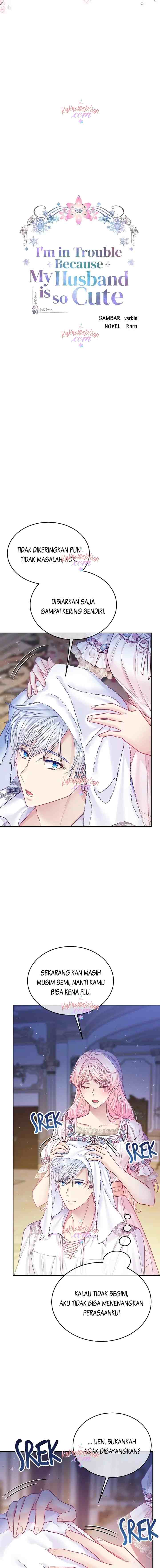 I'm In Trouble Because My Husband Is So Cute chapter 68 halaman 5