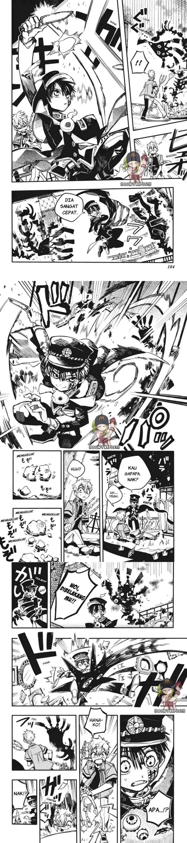 Jibaku Shounen Hanako-kun chapter 34 halaman 4