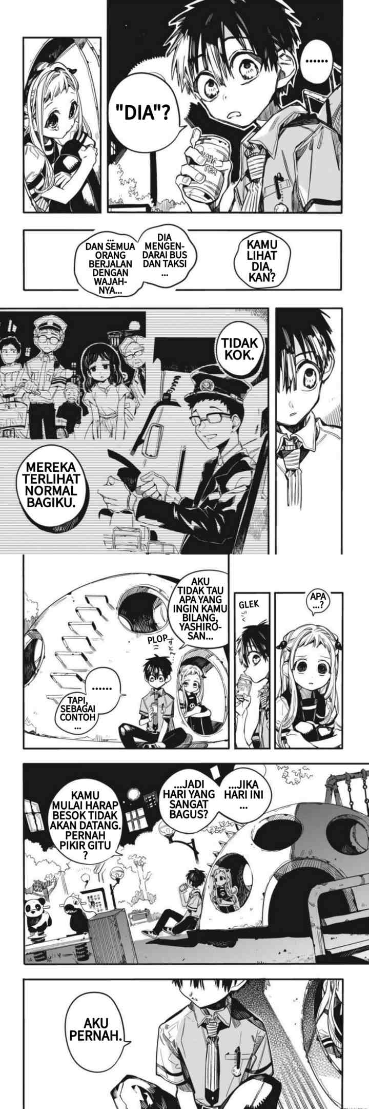 Jibaku Shounen Hanako-kun chapter 49 halaman 13
