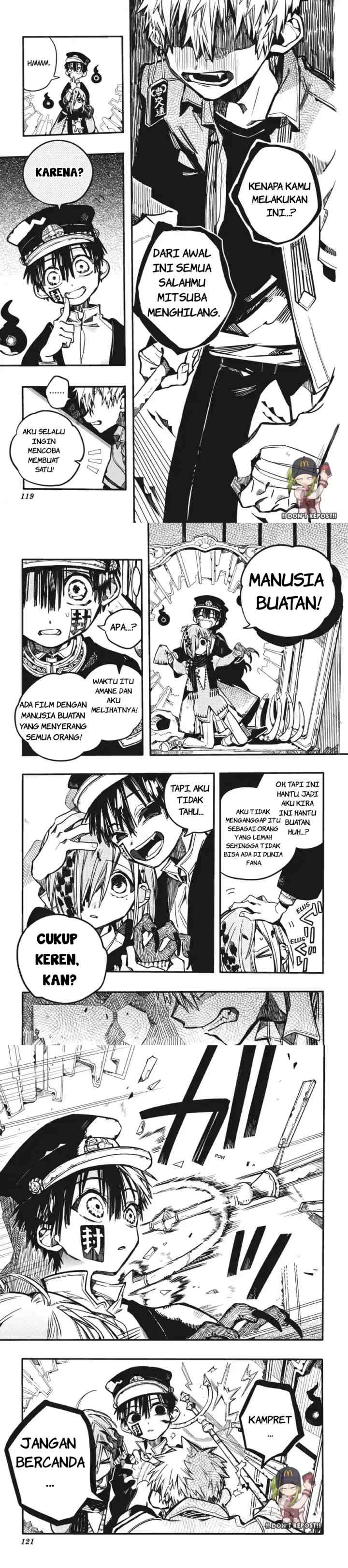 Jibaku Shounen Hanako-kun chapter 34 halaman 9