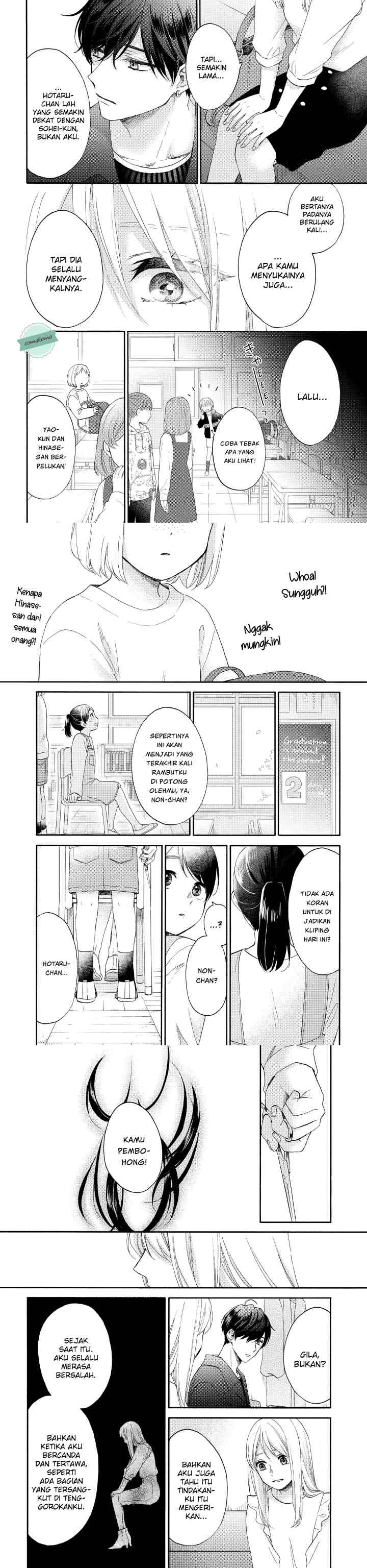 Hananoi-kun to Koi no Yamai chapter 39 halaman 4