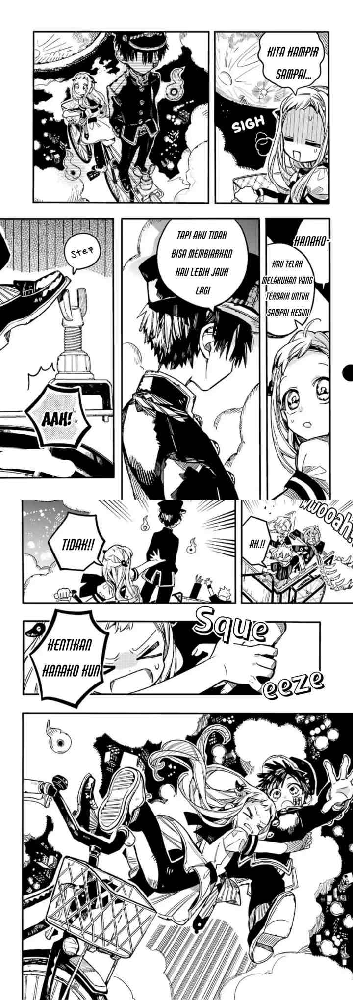 Jibaku Shounen Hanako-kun chapter 57 halaman 13