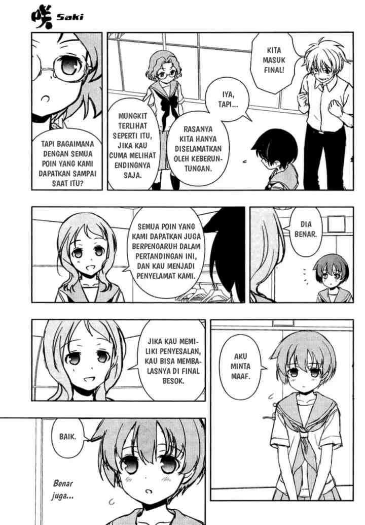 Saki chapter 154 halaman 11