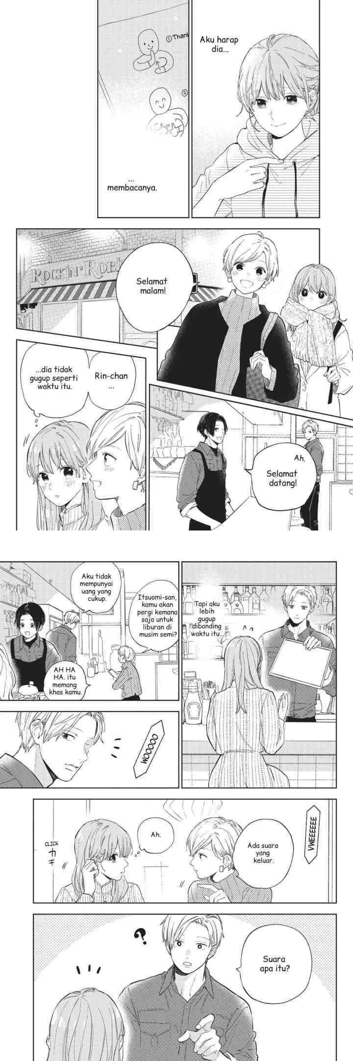 Yubisaki to Renren chapter 3 halaman 12