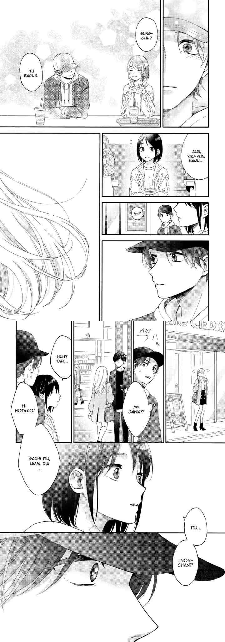 Hananoi-kun to Koi no Yamai chapter 38 halaman 16