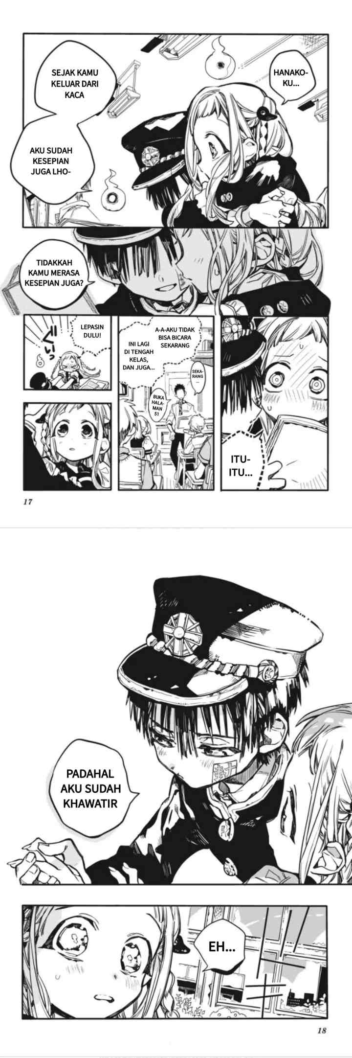 Jibaku Shounen Hanako-kun chapter 36 halaman 8