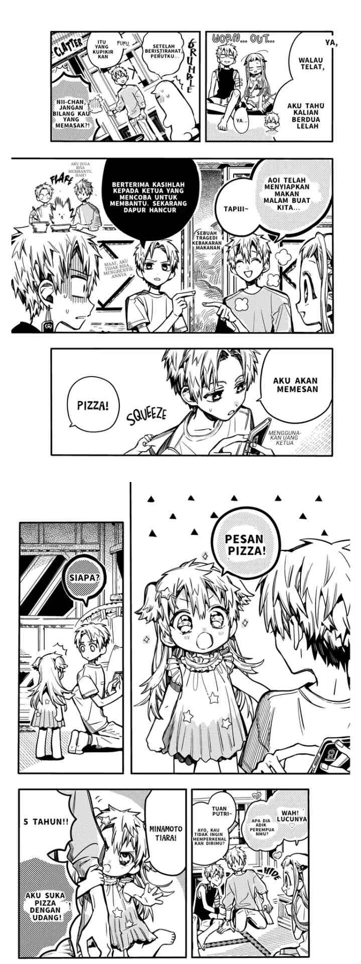Jibaku Shounen Hanako-kun chapter 83 halaman 6