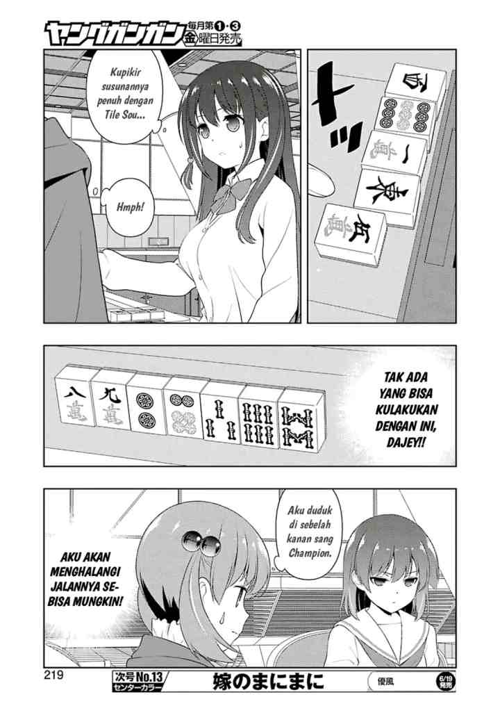 Saki chapter 217 halaman 9