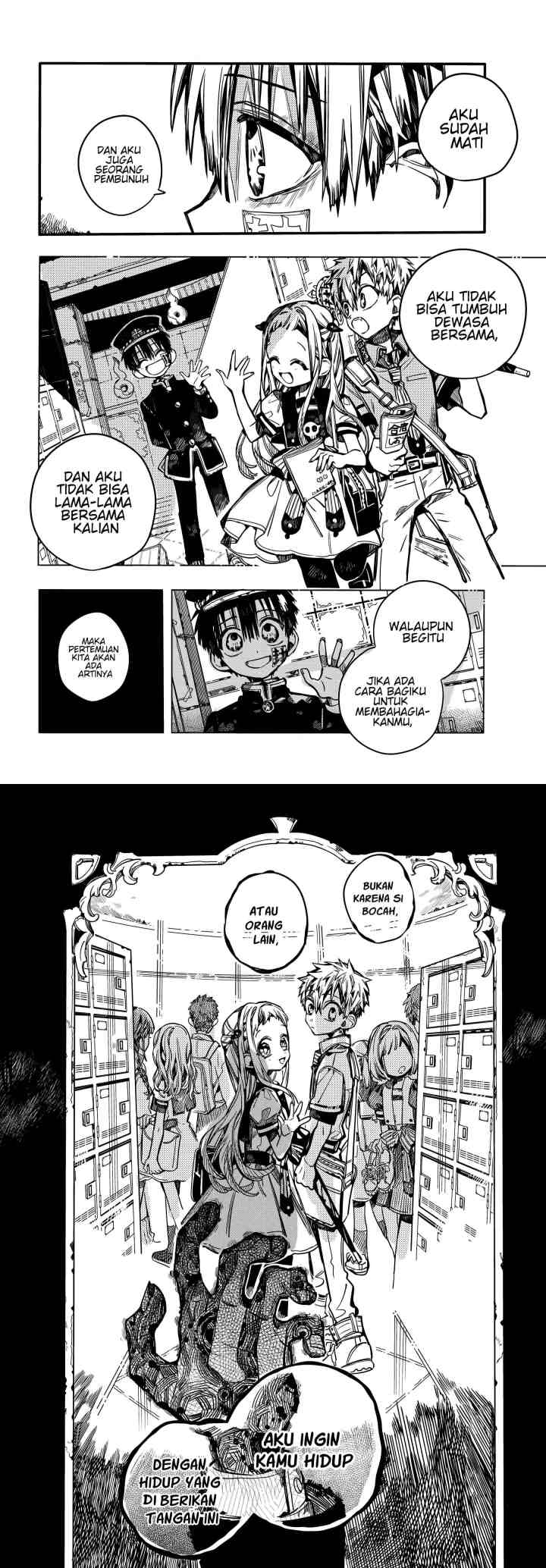 Jibaku Shounen Hanako-kun chapter 86 halaman 8