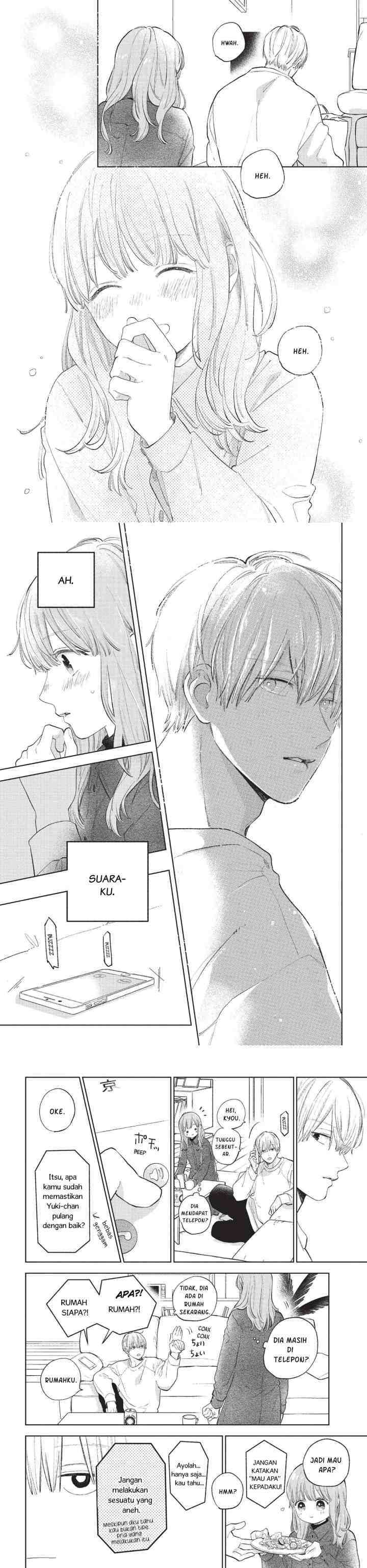 Yubisaki to Renren chapter 7 halaman 8