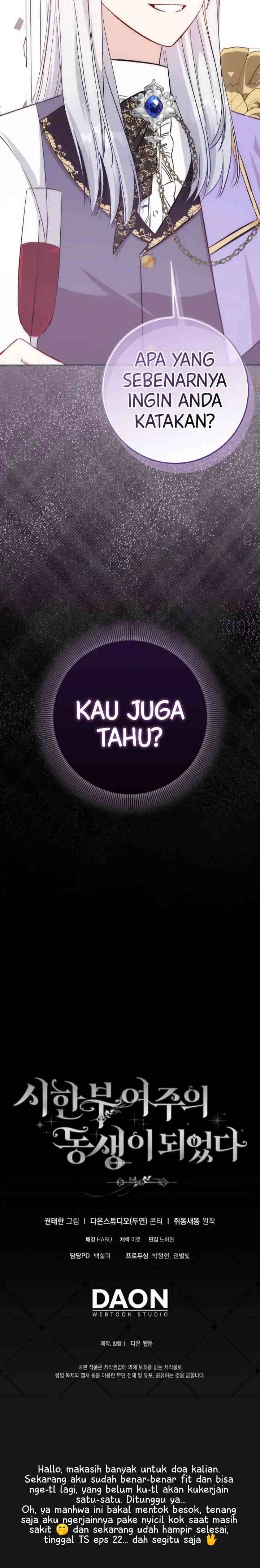 I Became the Sister of a Dying Heroine chapter 18 halaman 15