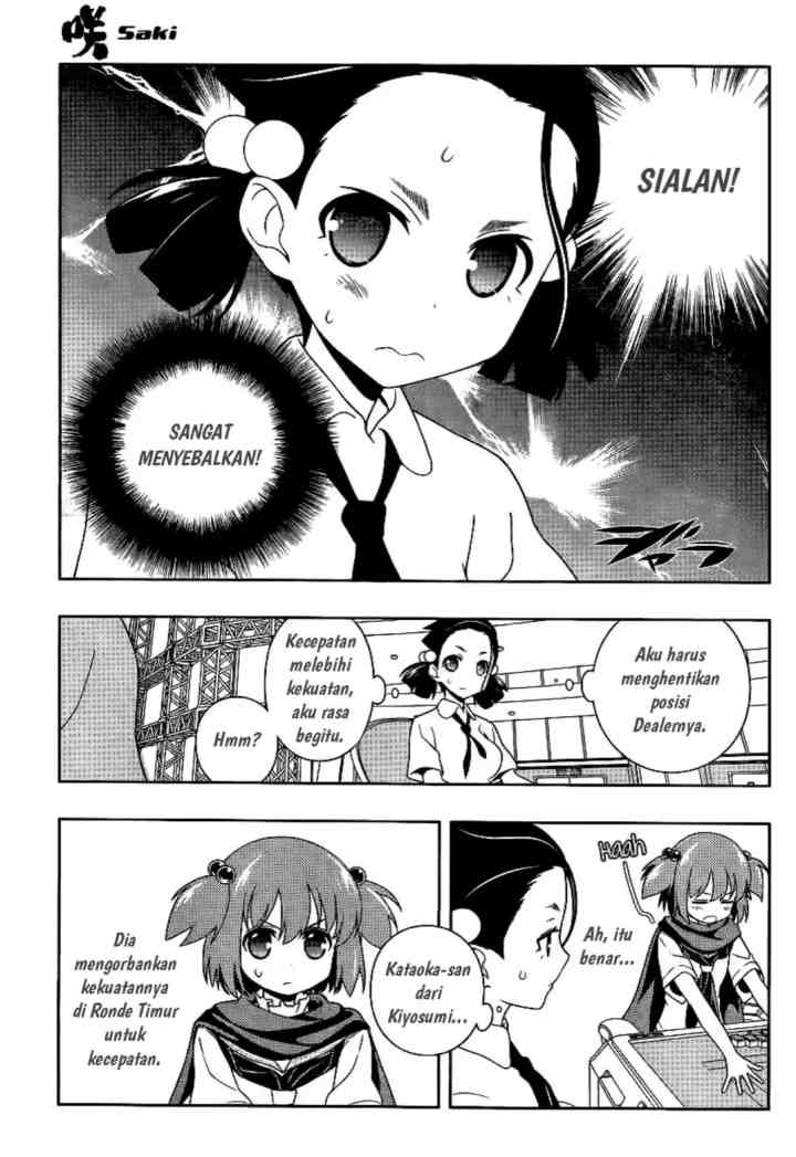 Saki chapter 113 halaman 7