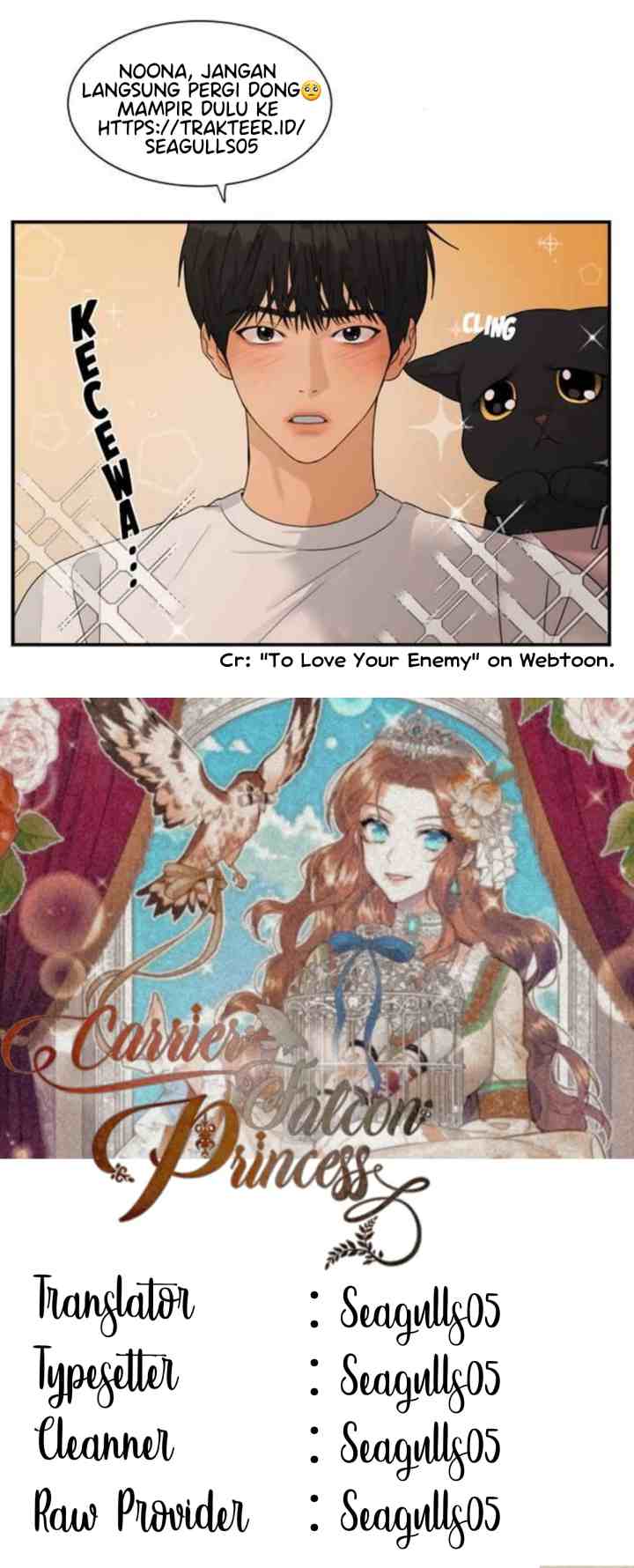 Cavier Falcon Princess chapter 39 halaman 16