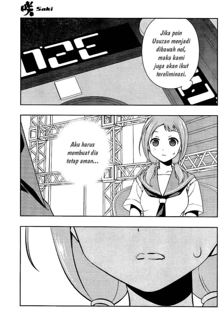 Saki chapter 121 halaman 14