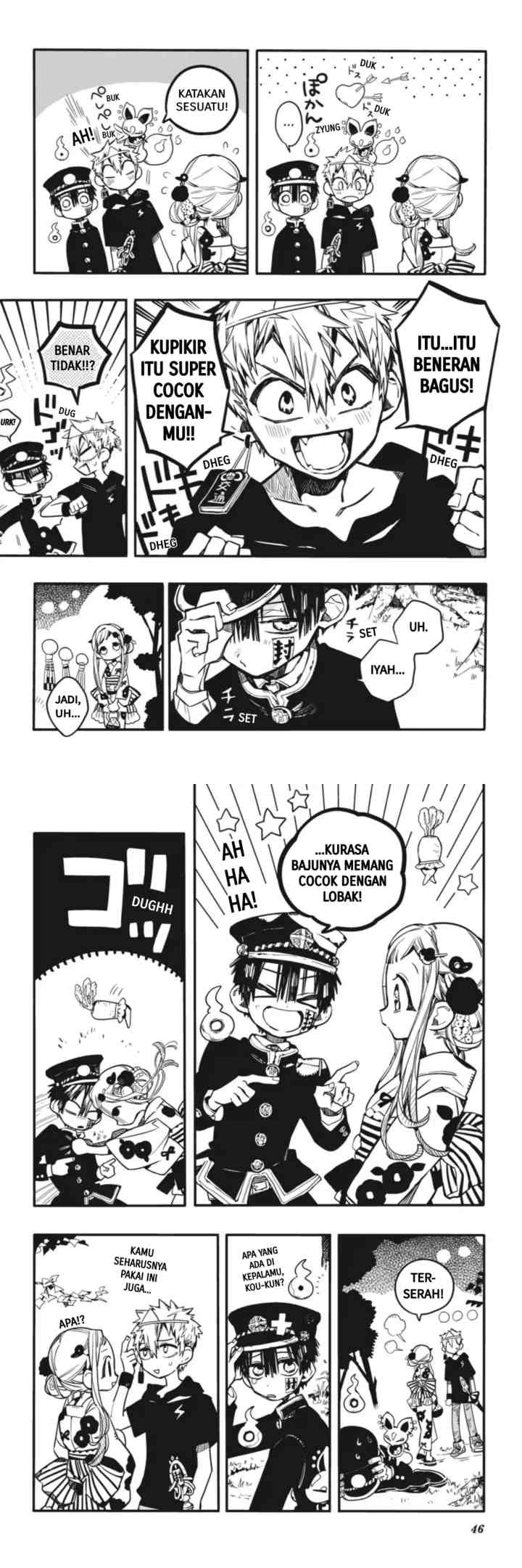 Jibaku Shounen Hanako-kun chapter 37 halaman 6