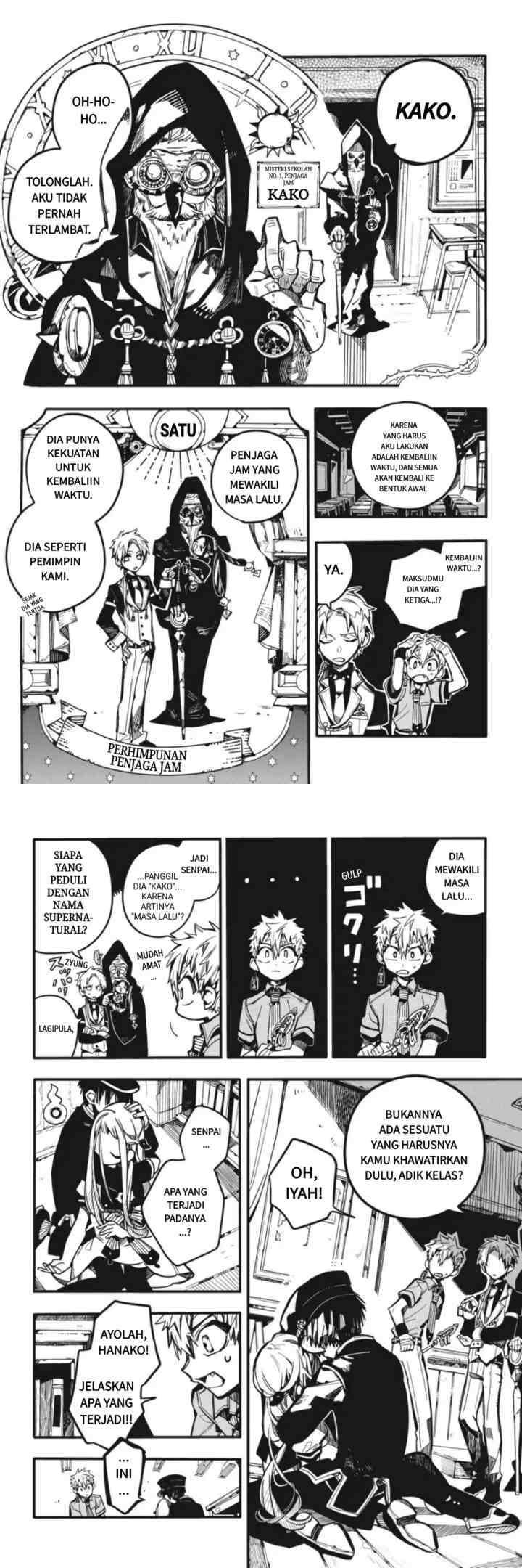 Jibaku Shounen Hanako-kun chapter 27 halaman 4