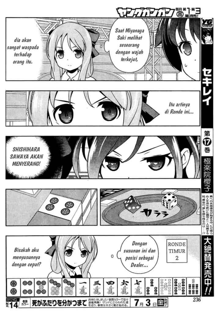 Saki chapter 144 halaman 5