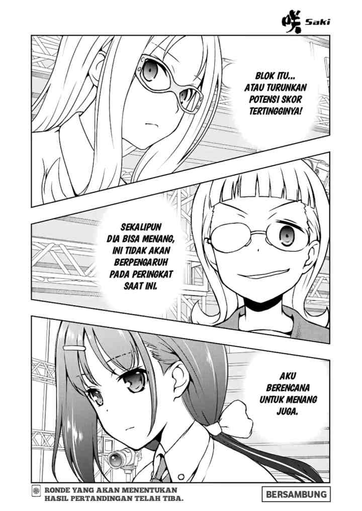 Saki chapter 180 halaman 16