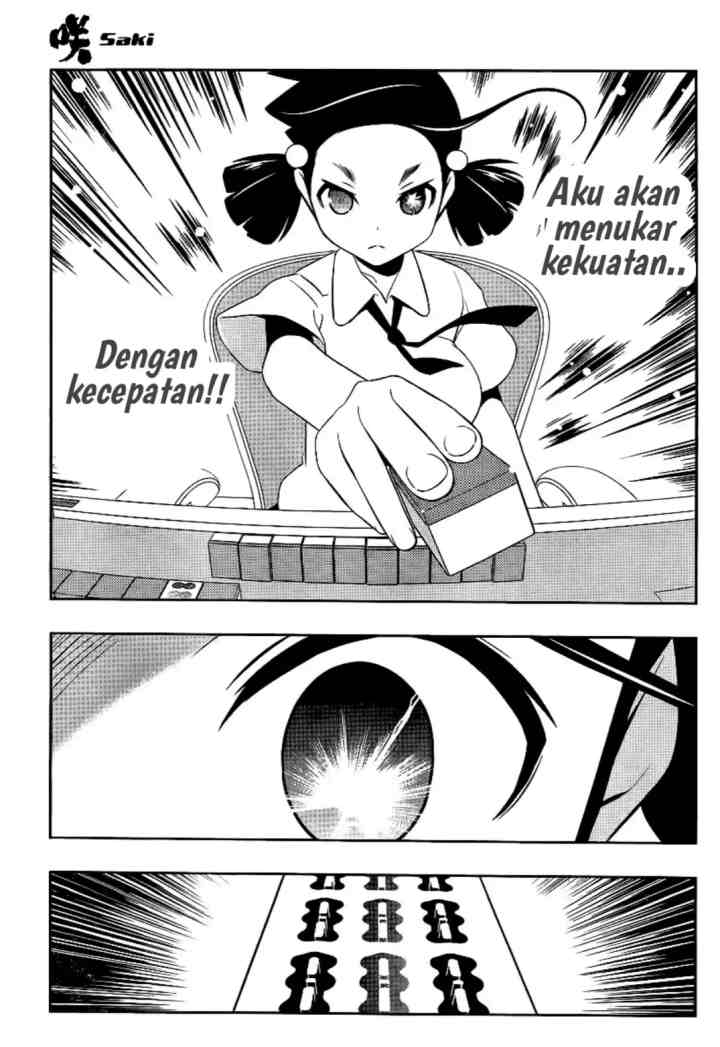 Saki chapter 113 halaman 11
