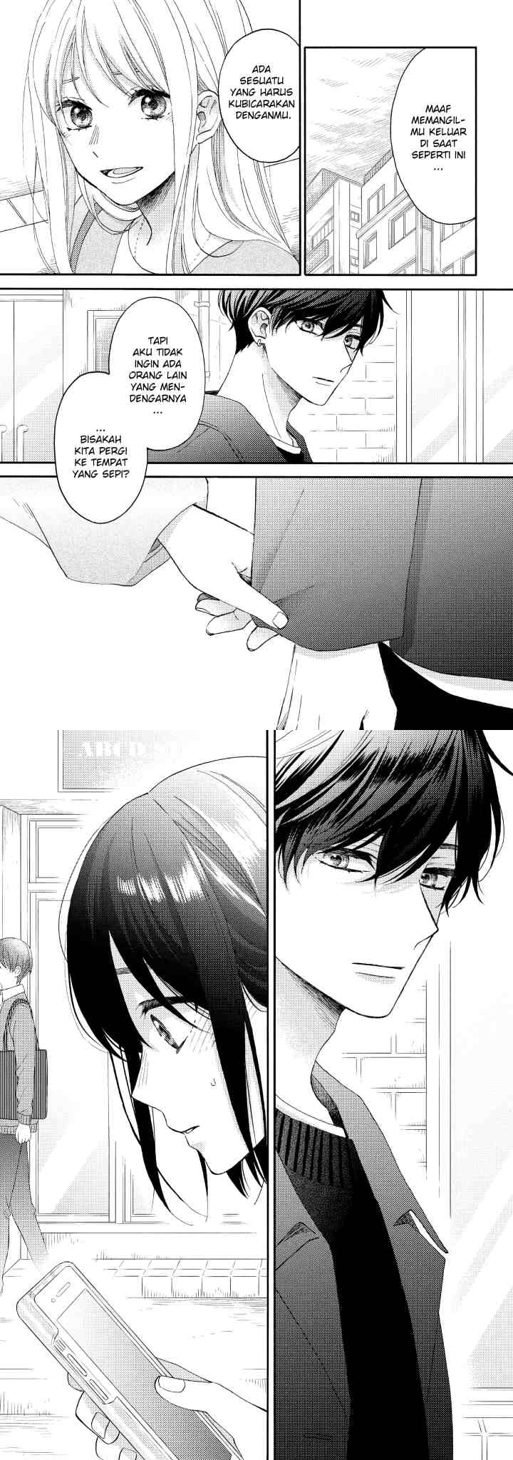 Hananoi-kun to Koi no Yamai chapter 38 halaman 19