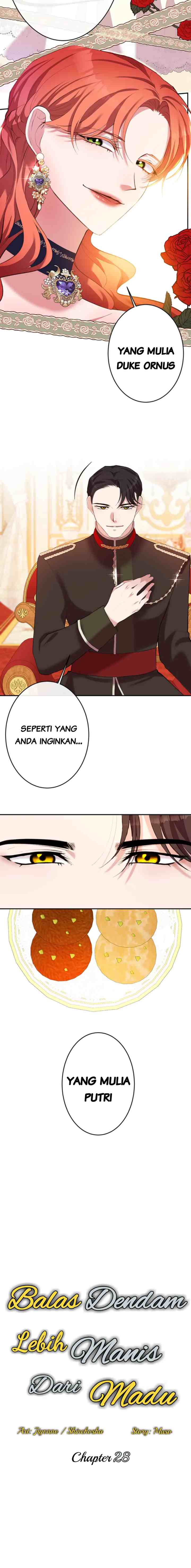 A Villainess' Revenge Is Sweeter Than Honey chapter 28 halaman 5