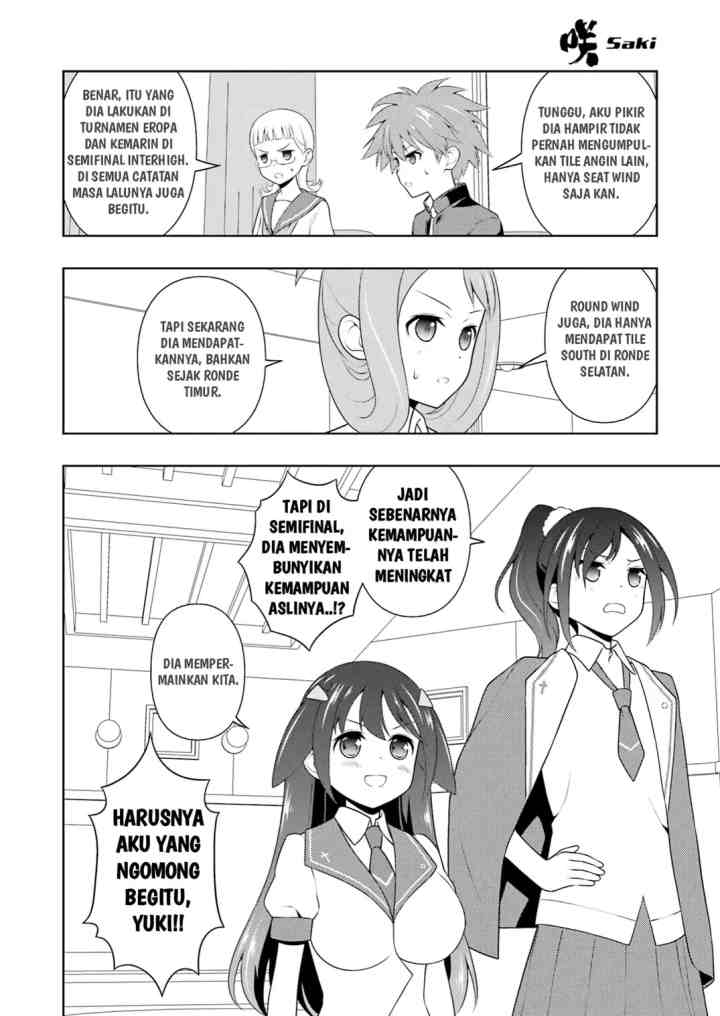 Saki chapter 244 halaman 12