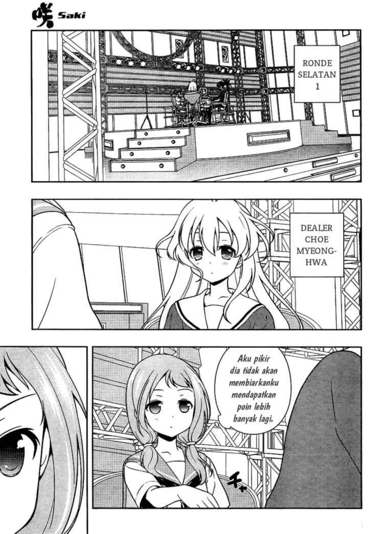 Saki chapter 127 halaman 6